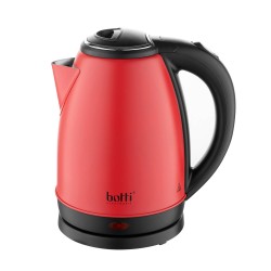 Botti Victor waterkoker RVS 1,7L 1800W rood mat