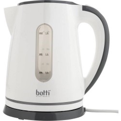 Botti Edro grote witte waterkoker 2200 watt 1.8 liter Wit